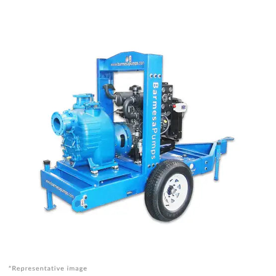 Self-Priming Solids-Handling Engine Driven Pumps